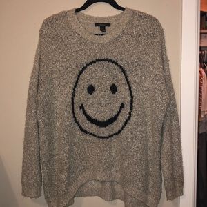 SMILEY FACE SWEATER